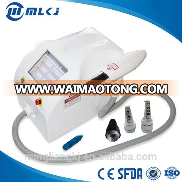 Tattoo Removal 1064nm 532nm Q Switched Nd Yag Laser Tattoo Removal Machine Advanced Nd Yag Laser